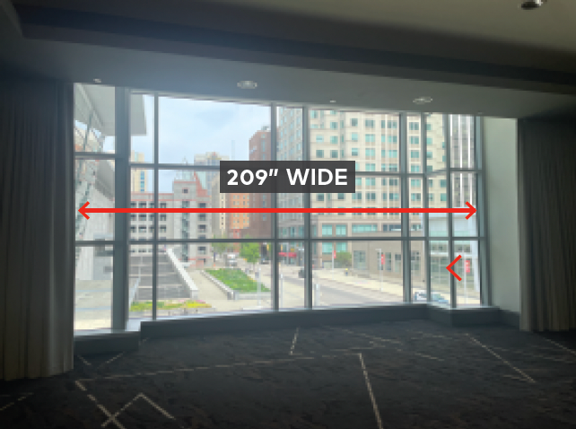 Window is 209" wide.