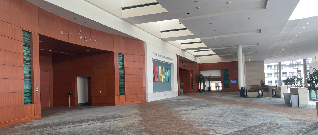 Ballroom B and C entrances.