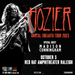 2023 tour artwork for hozier