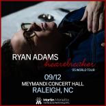 RYAN ADAMS: Heartbreaker ’25 World Tour Add to Default shortcuts