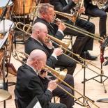 Photo of trombone players