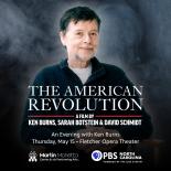Ken Burns: The American Revolution 2025 Raleigh NC Ken Burns photograph 